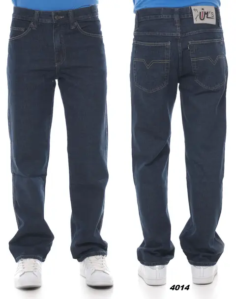 Calça jeans IM's ref. 4014, frente e costas
