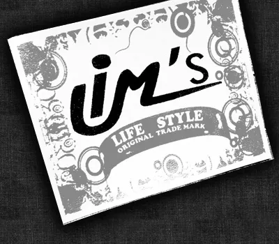 Etiqueta IM's Life Style, original trade mark